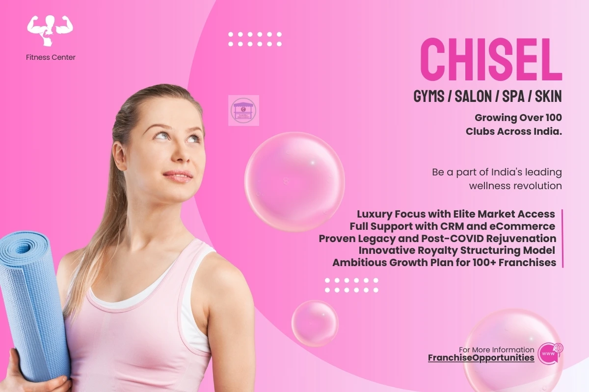 A premium Chisel outlet offering gym and spa services