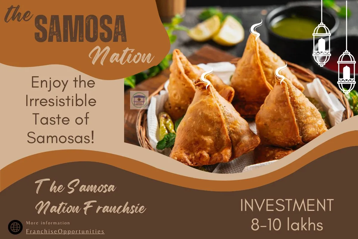 Samosa Nation franchise outlet in India – cost, profit, and business opportunity