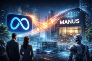 Meta acquiring AI startup Manus in a two billion dollar deal to strengthen artificial intelligence and enterprise AI capabilities