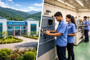 MSME Tech Centres approved in Una and Parwanoo, showing skill training and modern industrial facilities in Himachal Pradesh