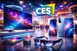 CES 2026 showcasing latest TVs smart glasses smartphones and futuristic consumer technology innovations