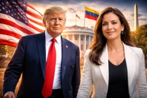 Trump to meet Venezuela opposition leader Machado next week in Washington foreign policy meeting